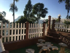 Deluxe Room, 2 Double Beds | Terrace/patio