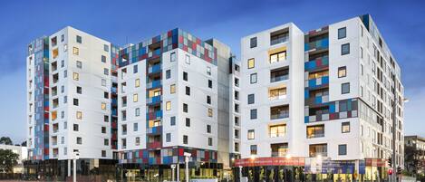 Fassade der Unterkunft