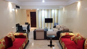 TV og peis