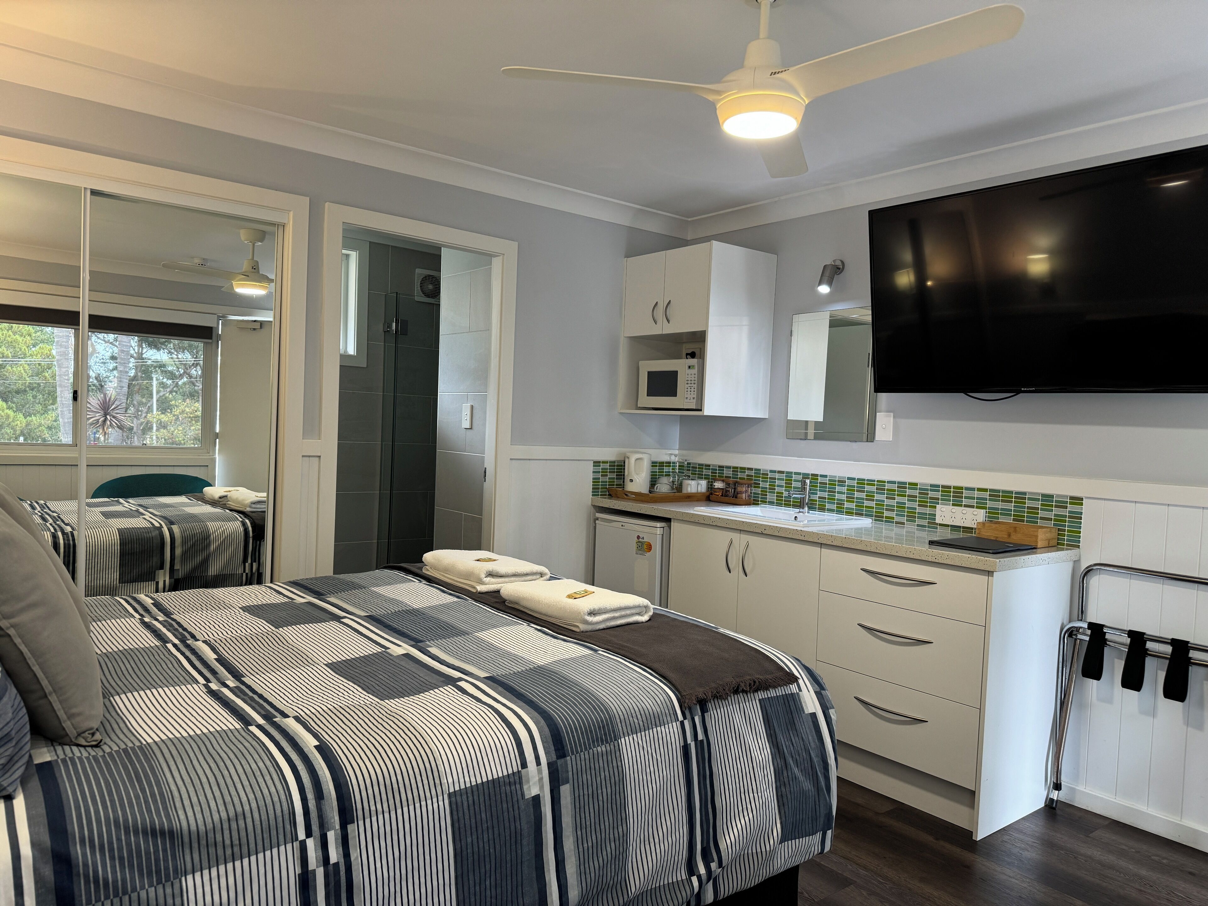 Quarto conforto, 1 cama Queen | Vista do quarto