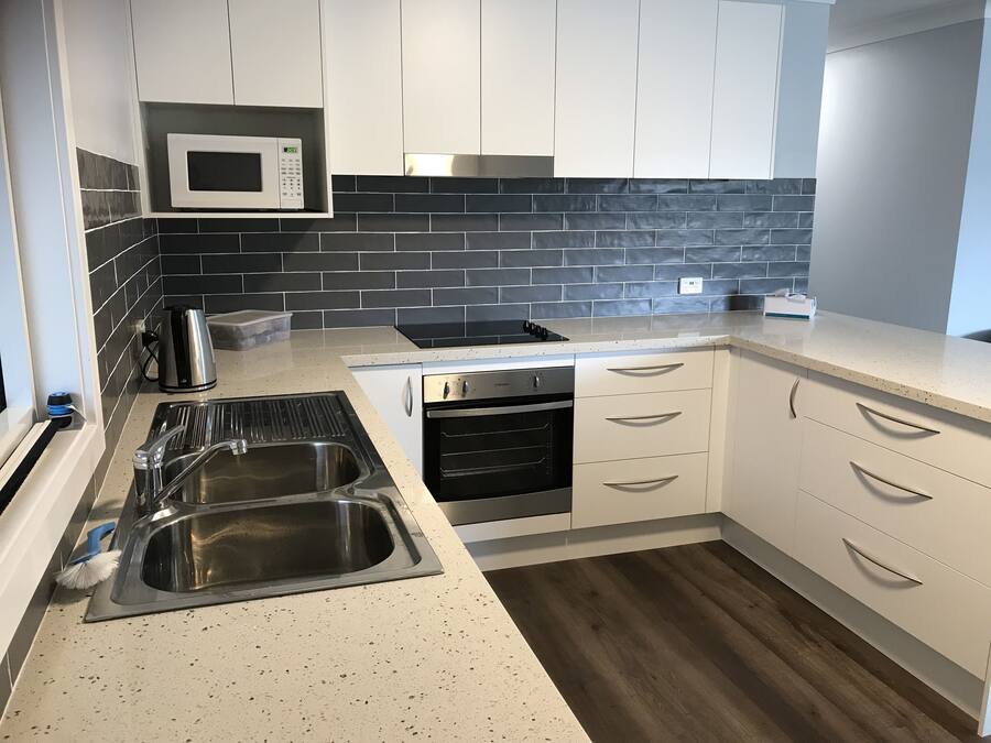 Family Apartment, 2 Bedrooms | Private kitchen | Fridge, microwave, electric kettle