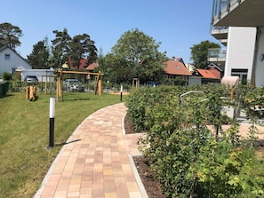 Overnatningsstedets område