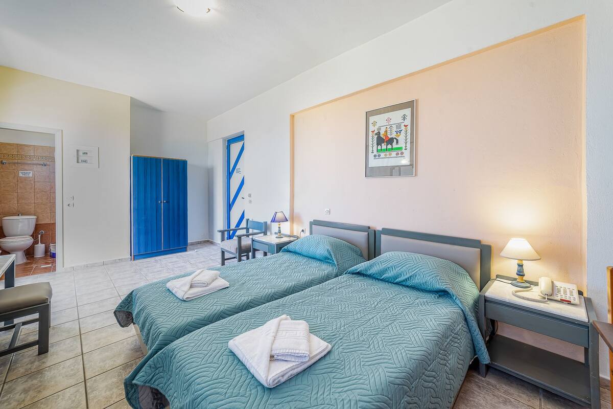 2 slaapkamers, geluiddichte muren, gratis wifi, beddengoed