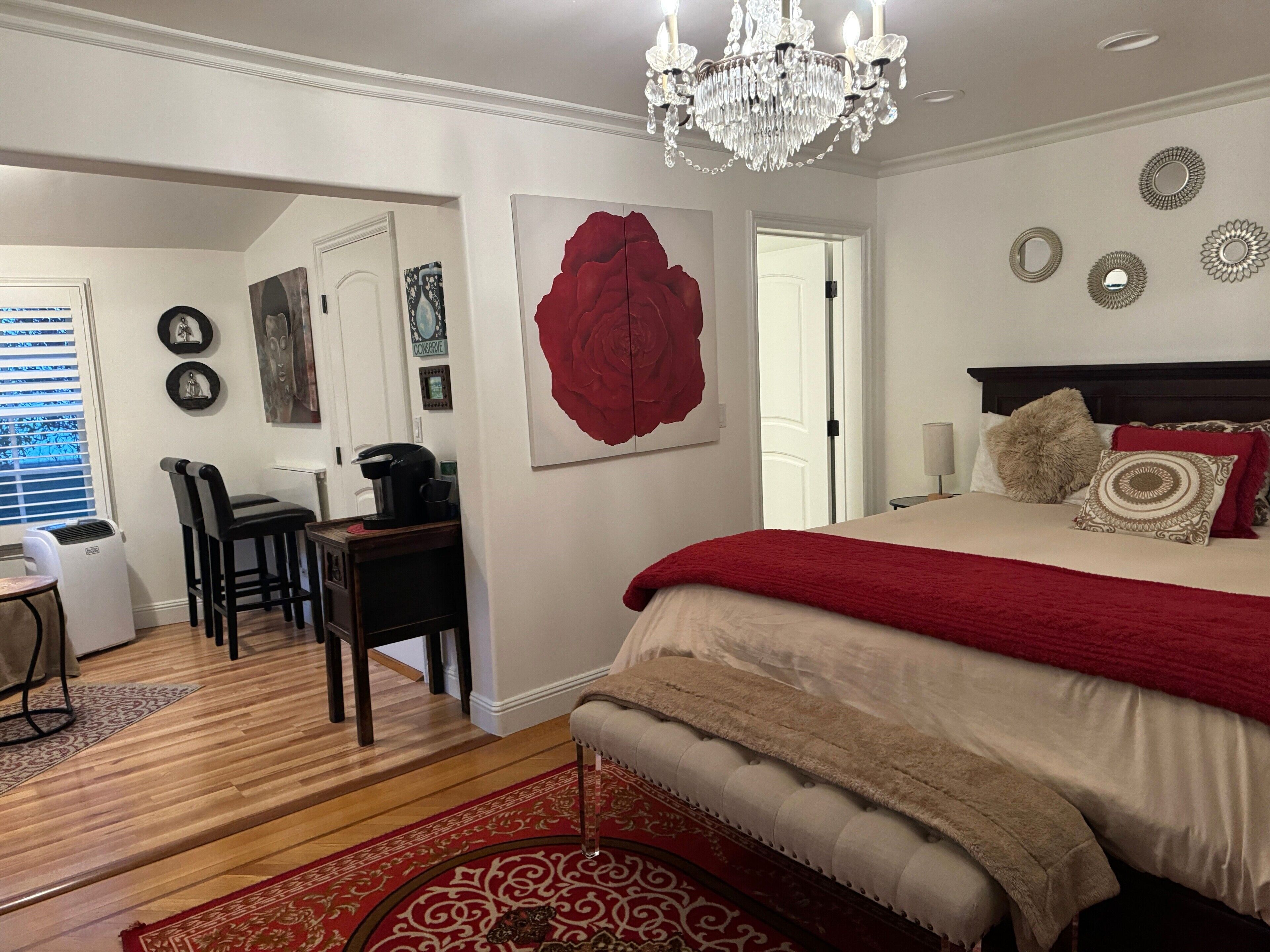 1 多间卧室、熨斗/熨衣板、免费 WiFi、床单