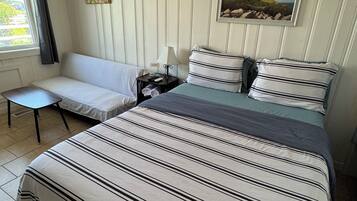 Wi-Fi de cortesia, roupa de cama