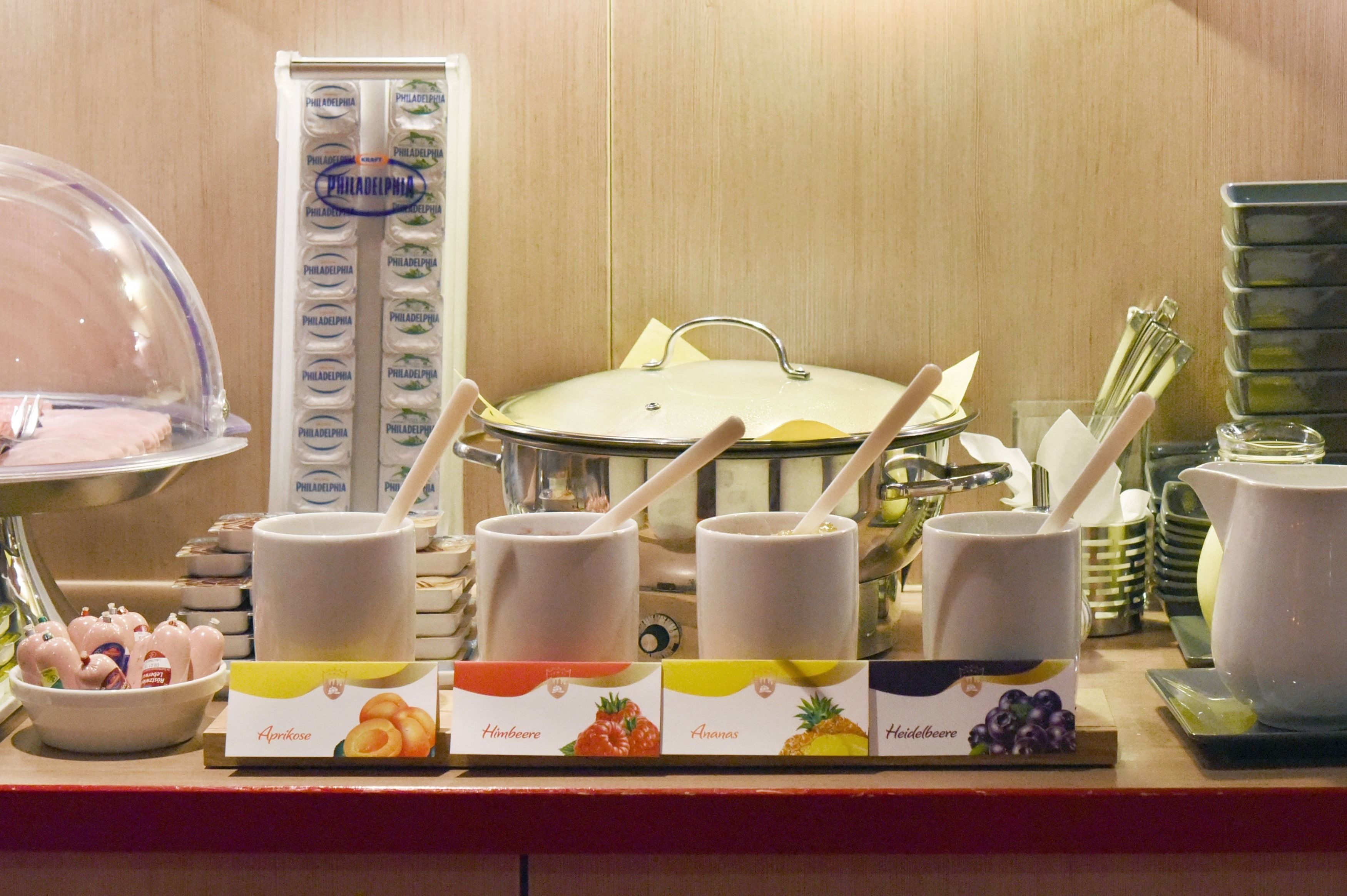 daily buffet breakfast (eur 10 per person)