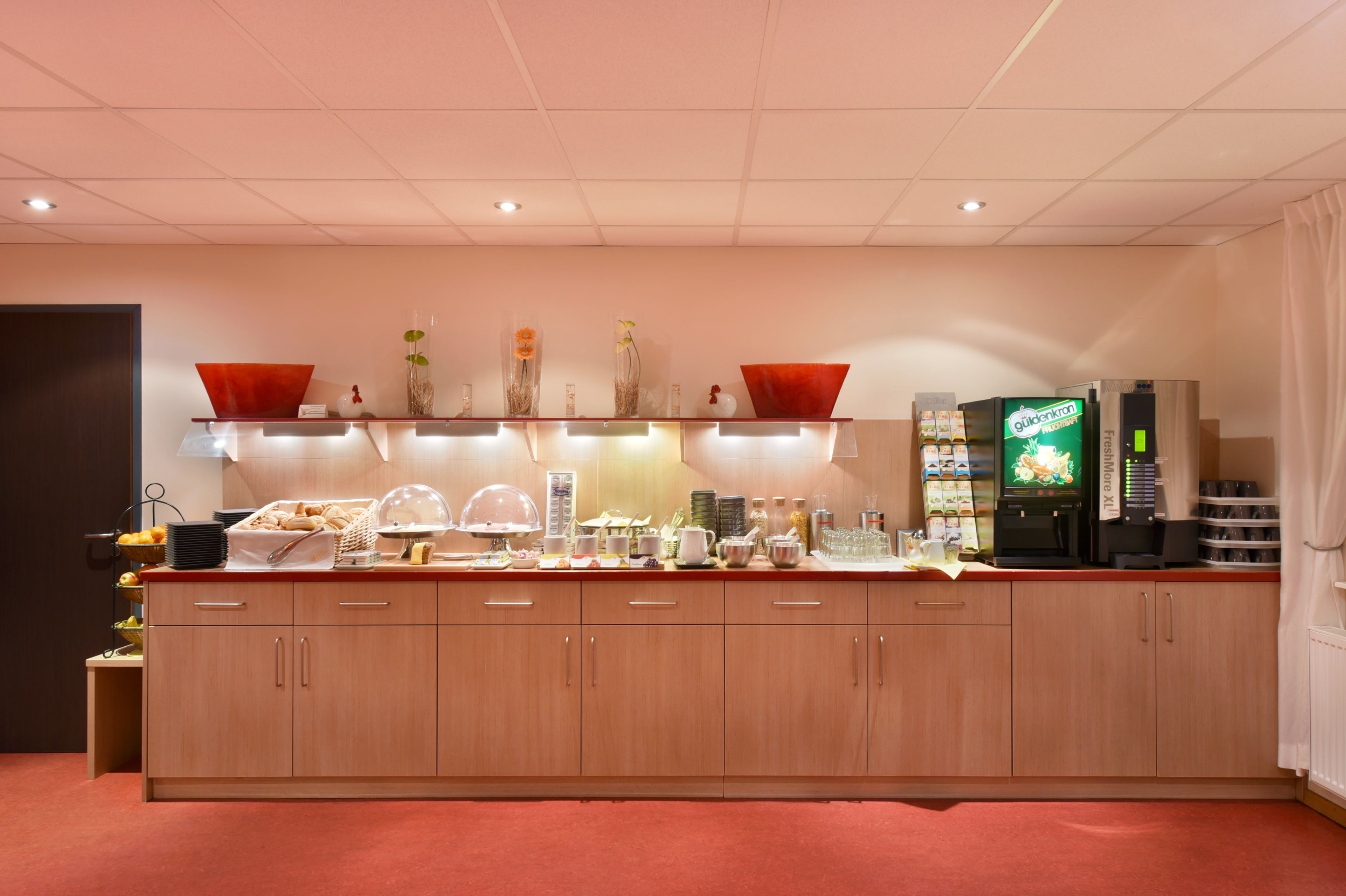 daily buffet breakfast (eur 10 per person)