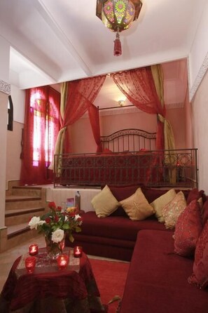 Suite Bahia | Coin séjour | Télévision