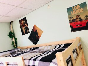 In-room safe, blackout curtains, free WiFi