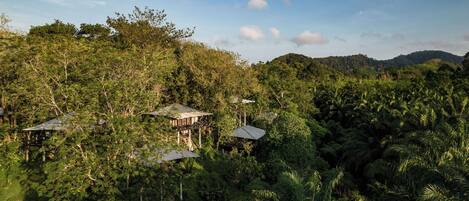 Fachada de la propiedad