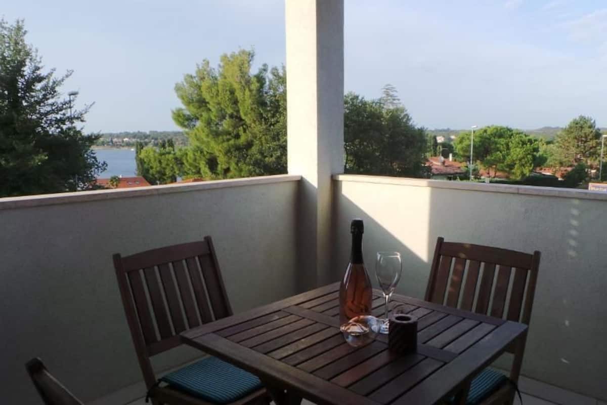 Apartment, 2 Bedrooms, Terrace, Sea View (Magnus) | Balcony
