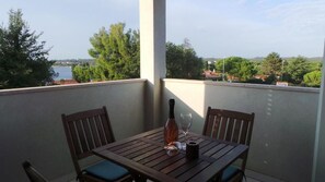 Apartment, 2 Bedrooms, Terrace, Sea View (Magnus) | Balcony - Apartments Henc (Novigrad)
