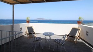 Vue sur la plage/l’océan