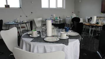 Daily buffet breakfast (EUR 15 per person)