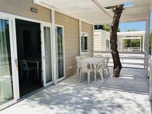 Mobile Deluxe-Unterkunft | Terrasse/Patio