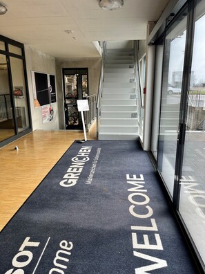 Interior entrance