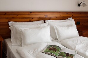 Egyptian cotton sheets, premium bedding, down duvets, in-room safe