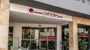 Facciata della struttura