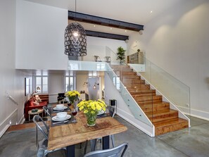 Superior Duplex, 2 Bedrooms | Living room | Flat-screen TV