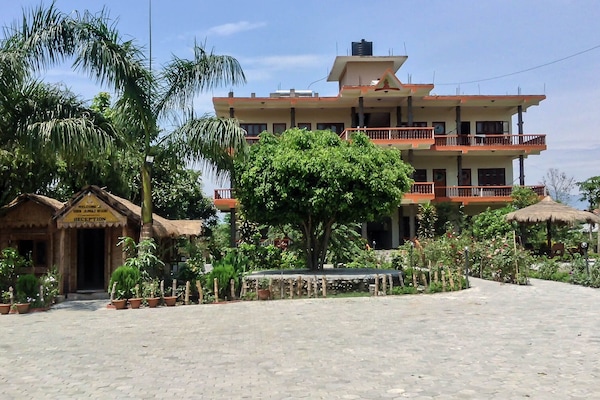 reception and main building of Eden jungle resort