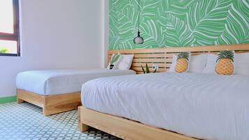 2 chambres, fer et planche à repasser, accès Internet, draps fournis