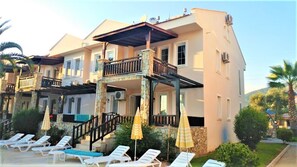 Fassade der Unterkunft