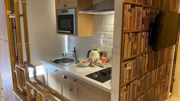 Appartement, 1 chambre (The Library) | Restauration dans la chambre
