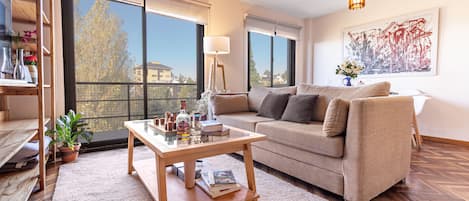 Appartement, 1 chambre | 1 chambre, draps en coton égyptien, literie de qualité supérieure