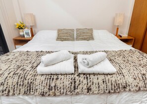 1 habitación, sábanas de algodón egipcio y ropa de cama de alta calidad 