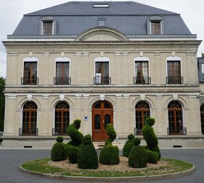 Façade de l’hébergement