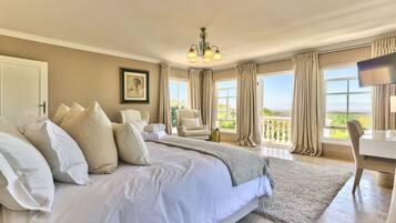 Egyptian cotton sheets, premium bedding, Tempur-Pedic beds, minibar