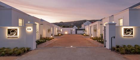 Façade de l’hébergement