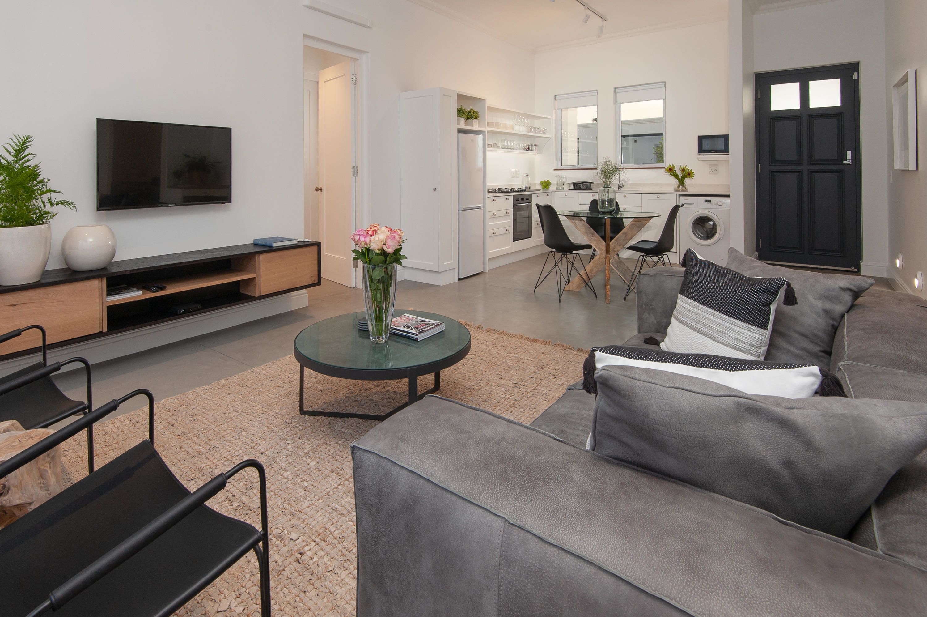 Superior Cottage, 2 Bedrooms | Living area | Flat-screen TV