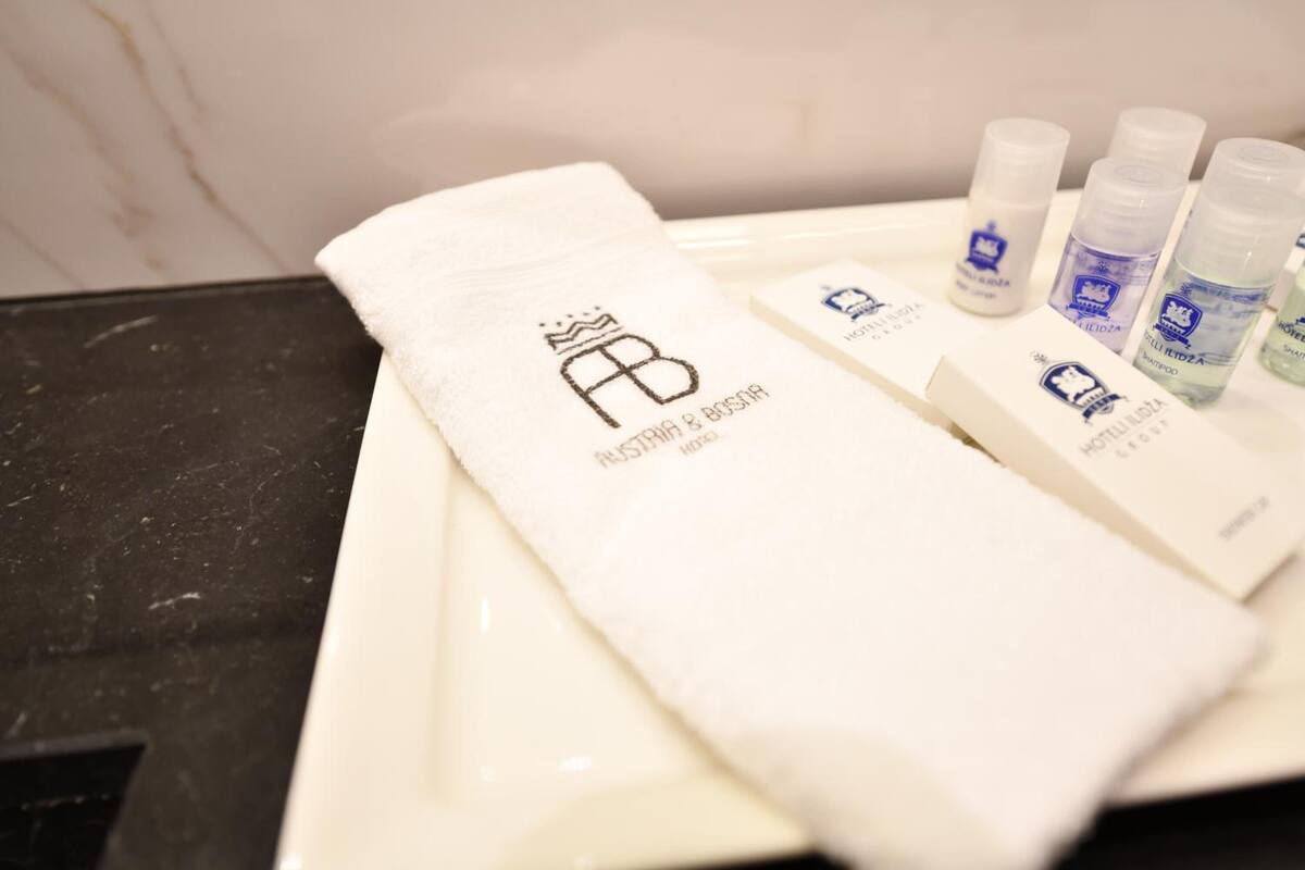 free toiletries, hair dryer, bathrobes, slippers