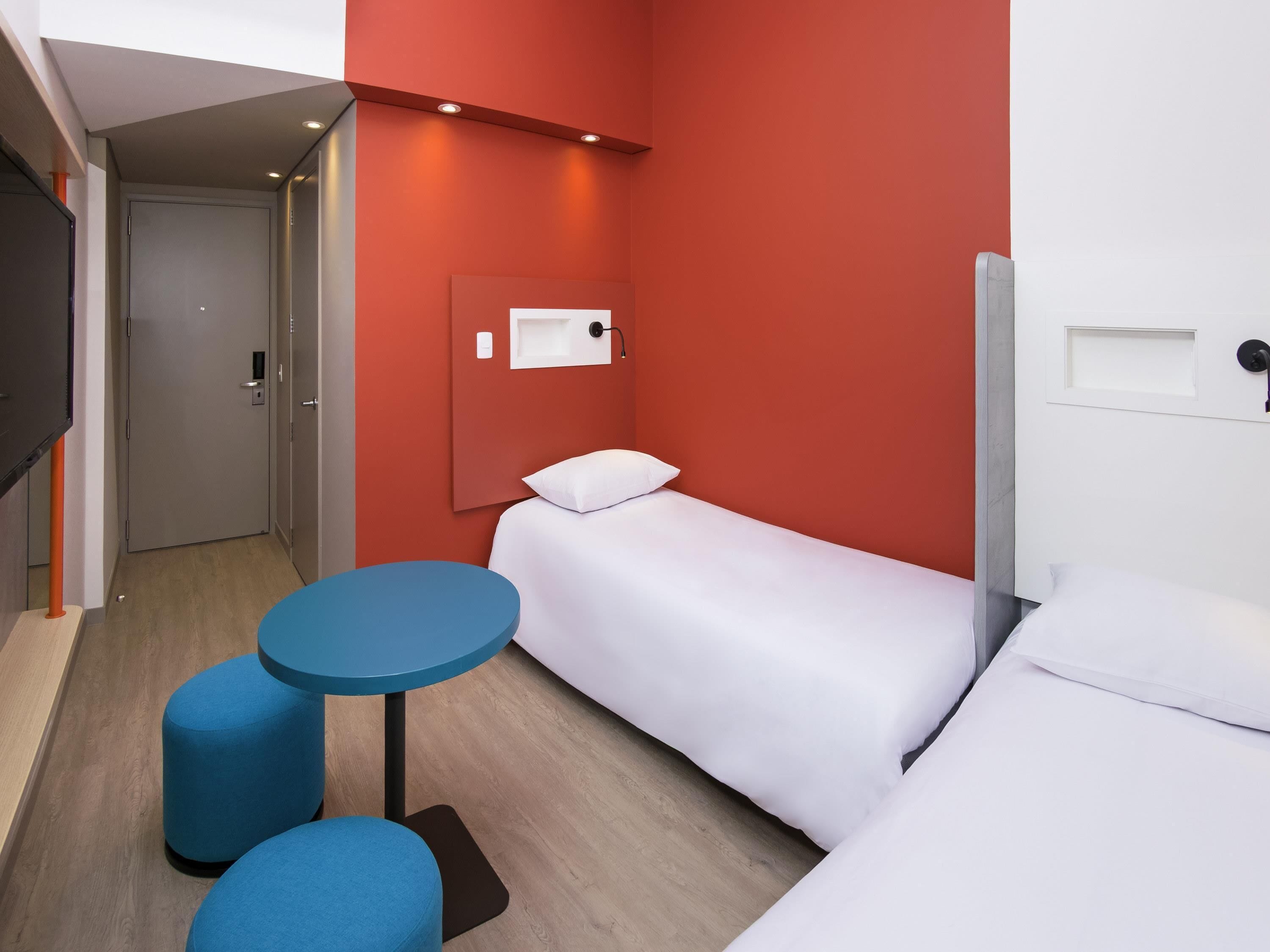 Standard Twin Room, 2 Twin Beds | In-room safe, soundproofing, free WiFi, bed sheets