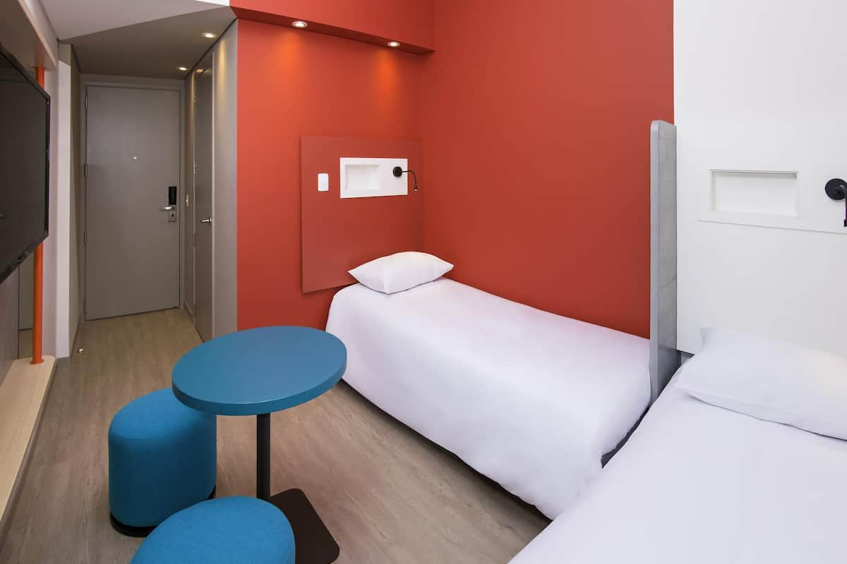 Standard Twin Room, 2 Twin Beds | In-room safe, soundproofing, free WiFi, bed sheets