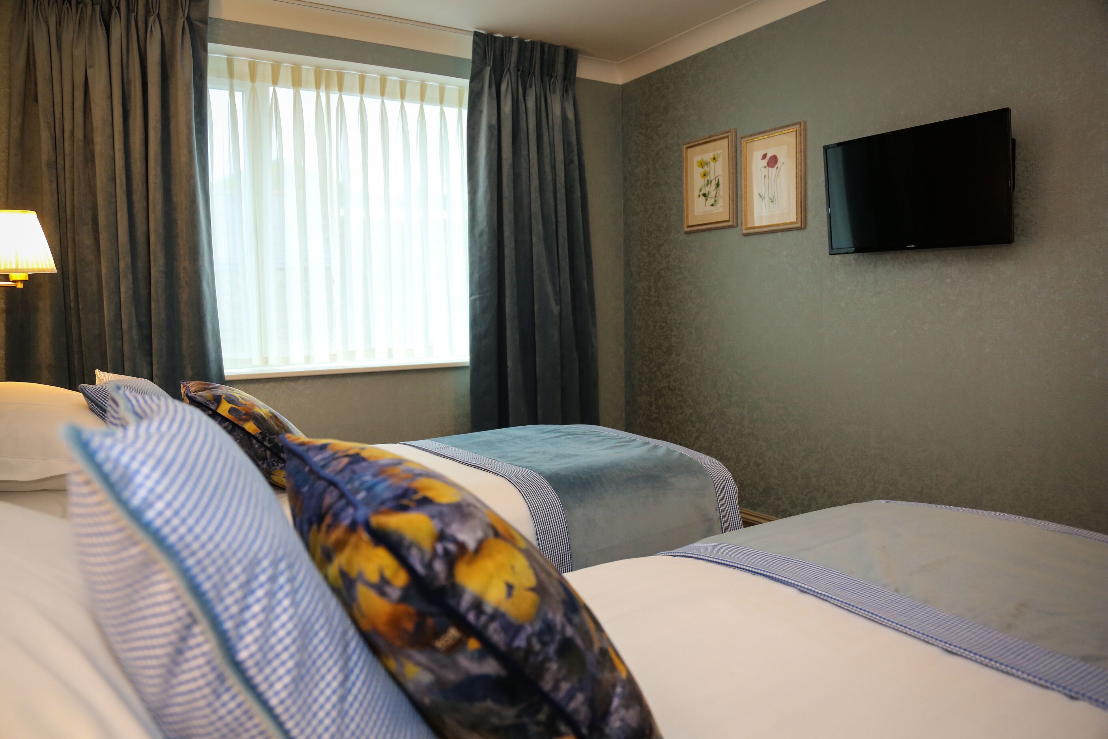 twin room | premium bedding, in-room safe, individually decorated