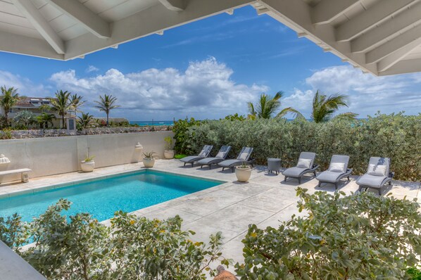 Alberca al aire libre 