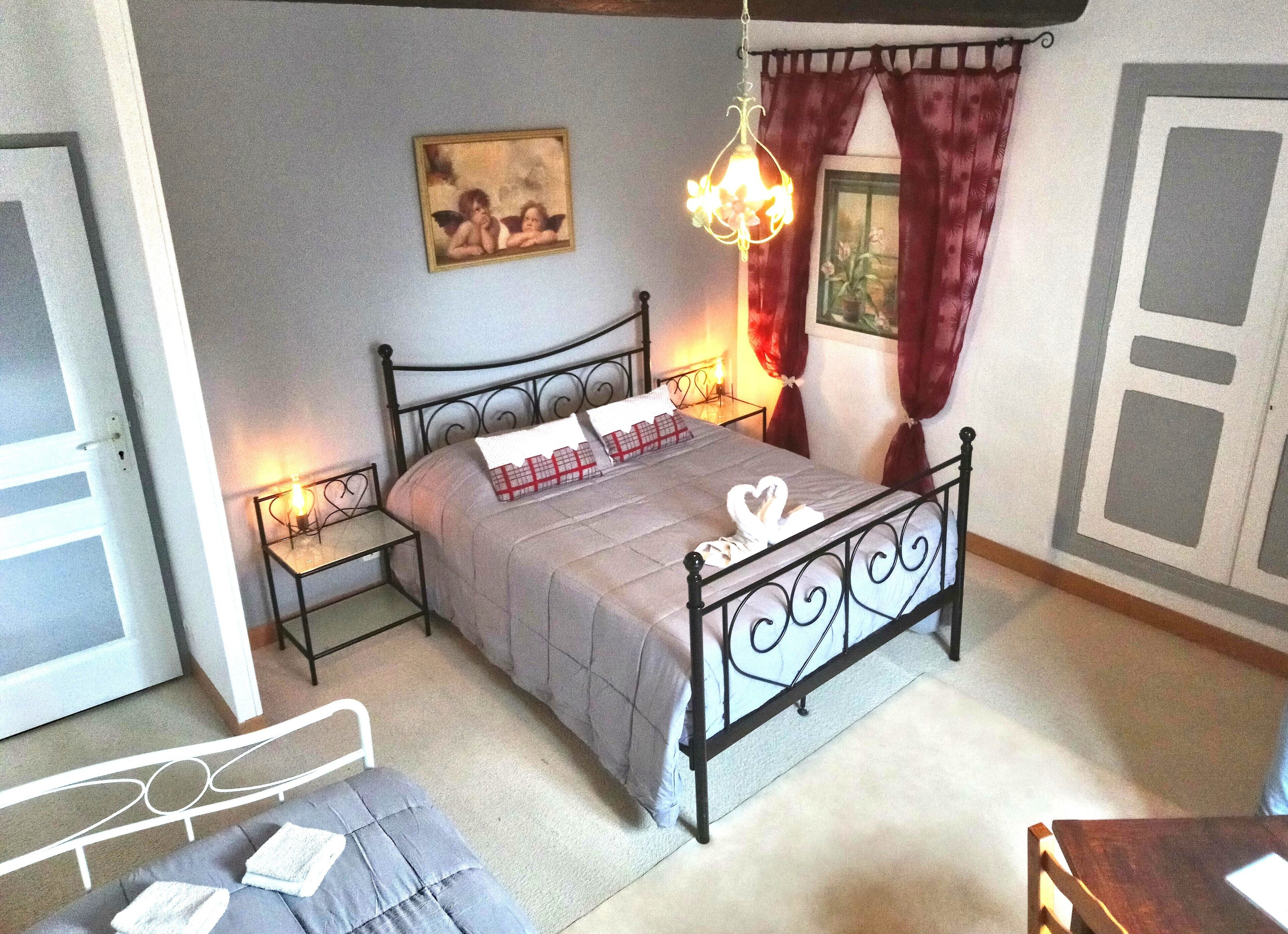 Dobbeltrom, 1 dobbeltseng, ikke-røyk | Skrivebord, lydisolert, barnesenger og wi-fi (inkludert)