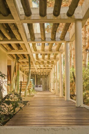 Entrada de la propiedad