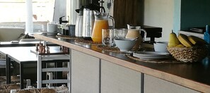 Petit déjeuner continental compris tous les jours