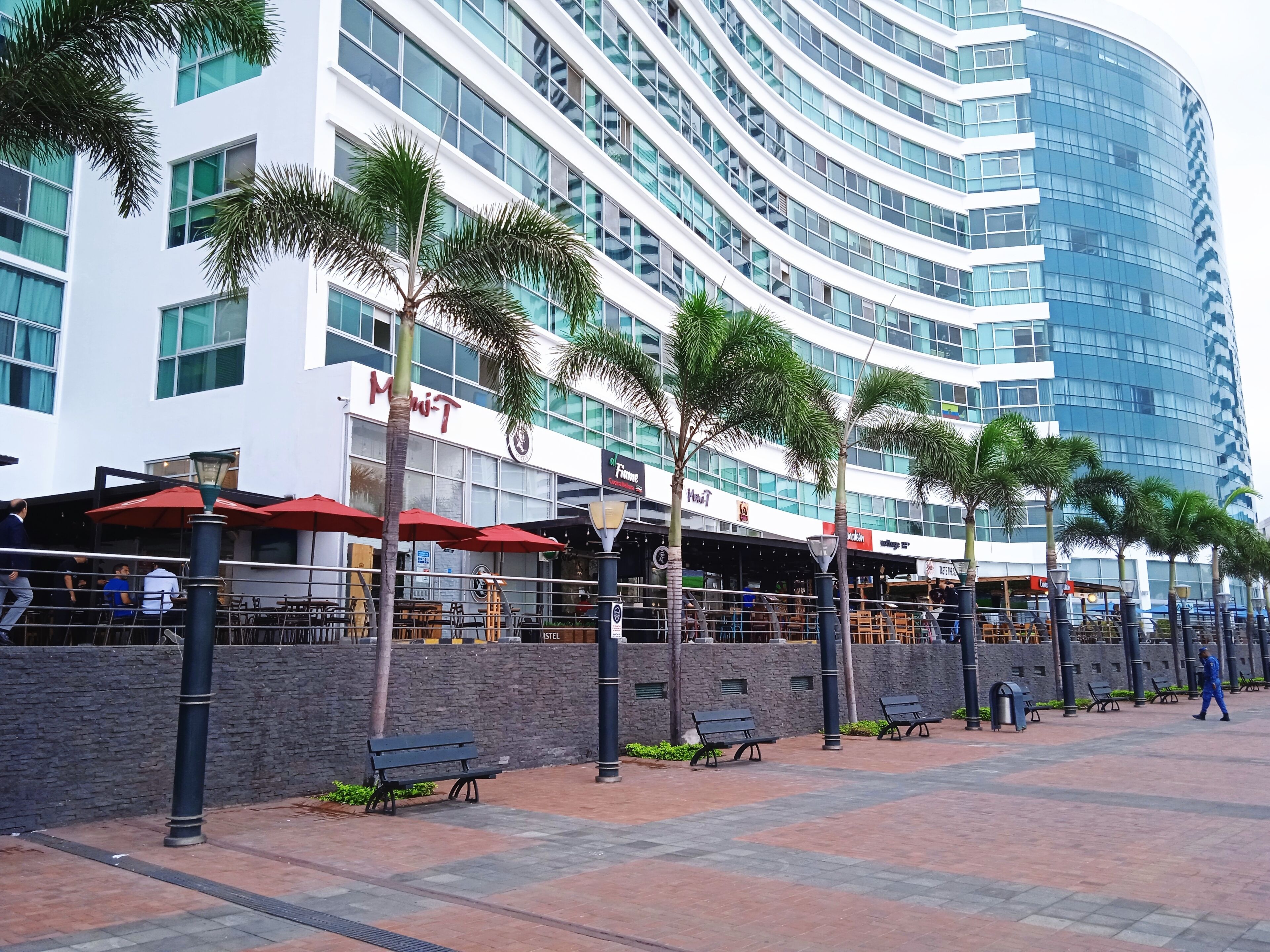 Fassade der Unterkunft