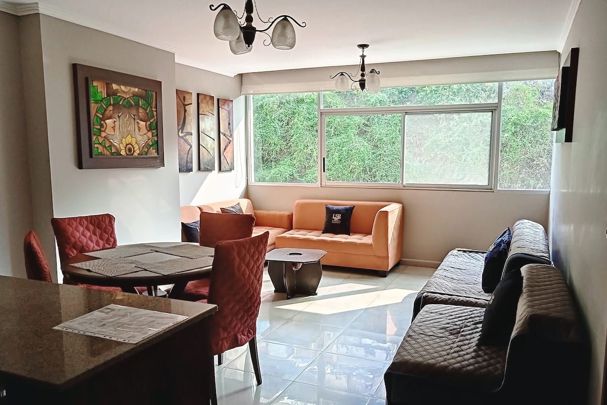 Departamento junior, 2 habitaciones, cocina, vista a la montaña (2 Bedrooms with 2 beds) | Vista a la montaña