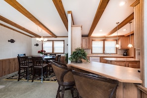 Lake House | Living area | 55-inch Smart TV with digital channels, Netflix, first-run movies
