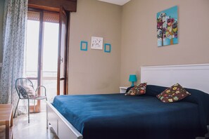 Double Room, Balcony | Cribs/infant beds, free WiFi, bed sheets - Piccolo Sogno Inn (Pompei)