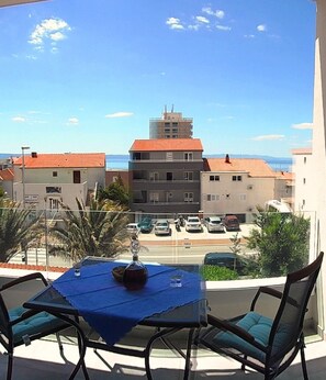 Apartament exclusiu, vistes al mar | Balcó