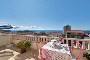 Apartment, 1 Bedroom, Sea View (TopFloor) | City view - Apartments Dany (Makarska)