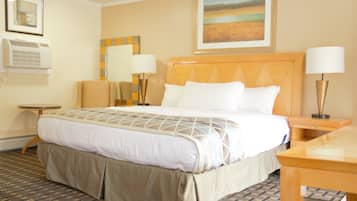 Minibar, tabla de planchar con plancha, wifi gratis y ropa de cama