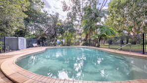 Pool - Bay Parklands, 23/2 Gowrie Avenue - Little Beach, air con, Pool & tennis court (Nelson Bay)