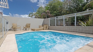 Piscine chauffée